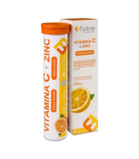 FARLINE VIT C + ZN 20 COMP EF